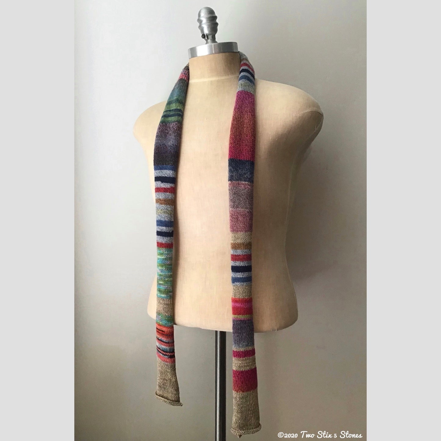 Luxe Multi-Colored Unisex Scarf