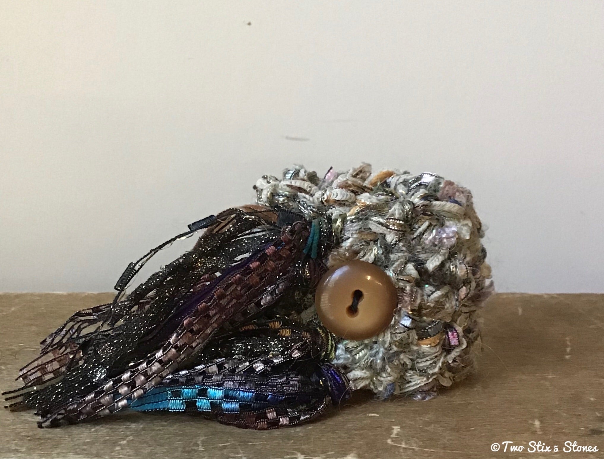 Natural Tweed Cuff/Bracelet