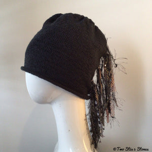 Black Tweed Signature *Funky Chic* Hat