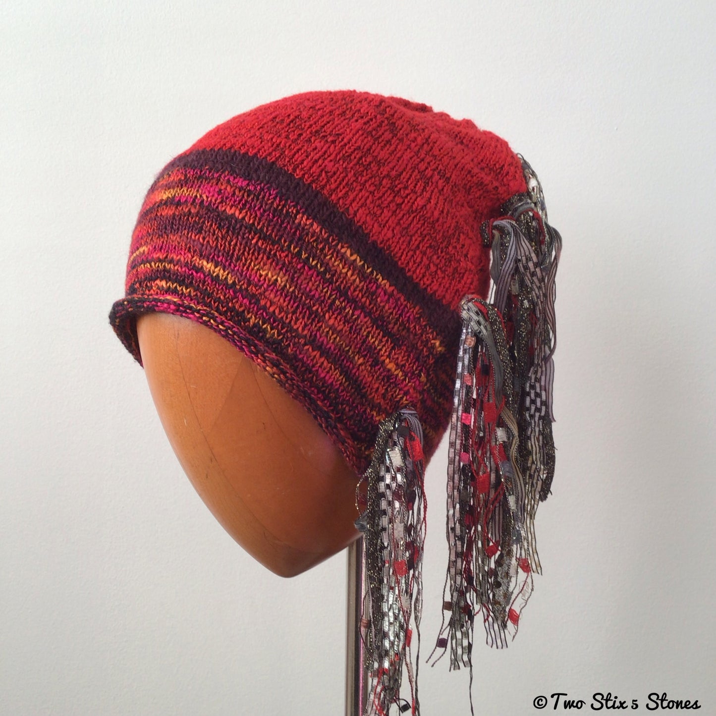 Red Tweed Signature *Funky Chic* Hat