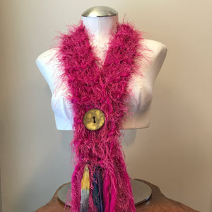 Electric Pink *Diva Chic* Scarf, (DS08)