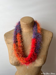 Colorful Fiber Rope Necklace/Scarf