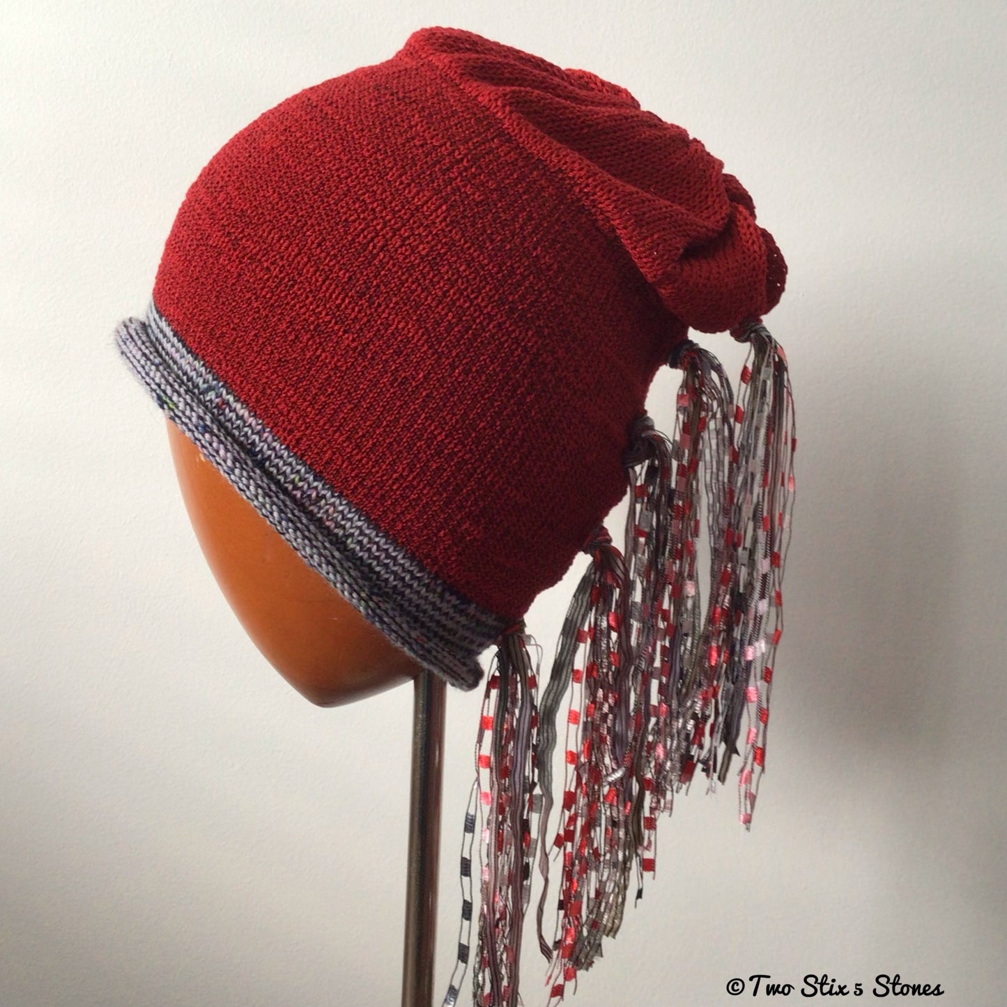 Red Tweed Signature *Funky Chic* Hat