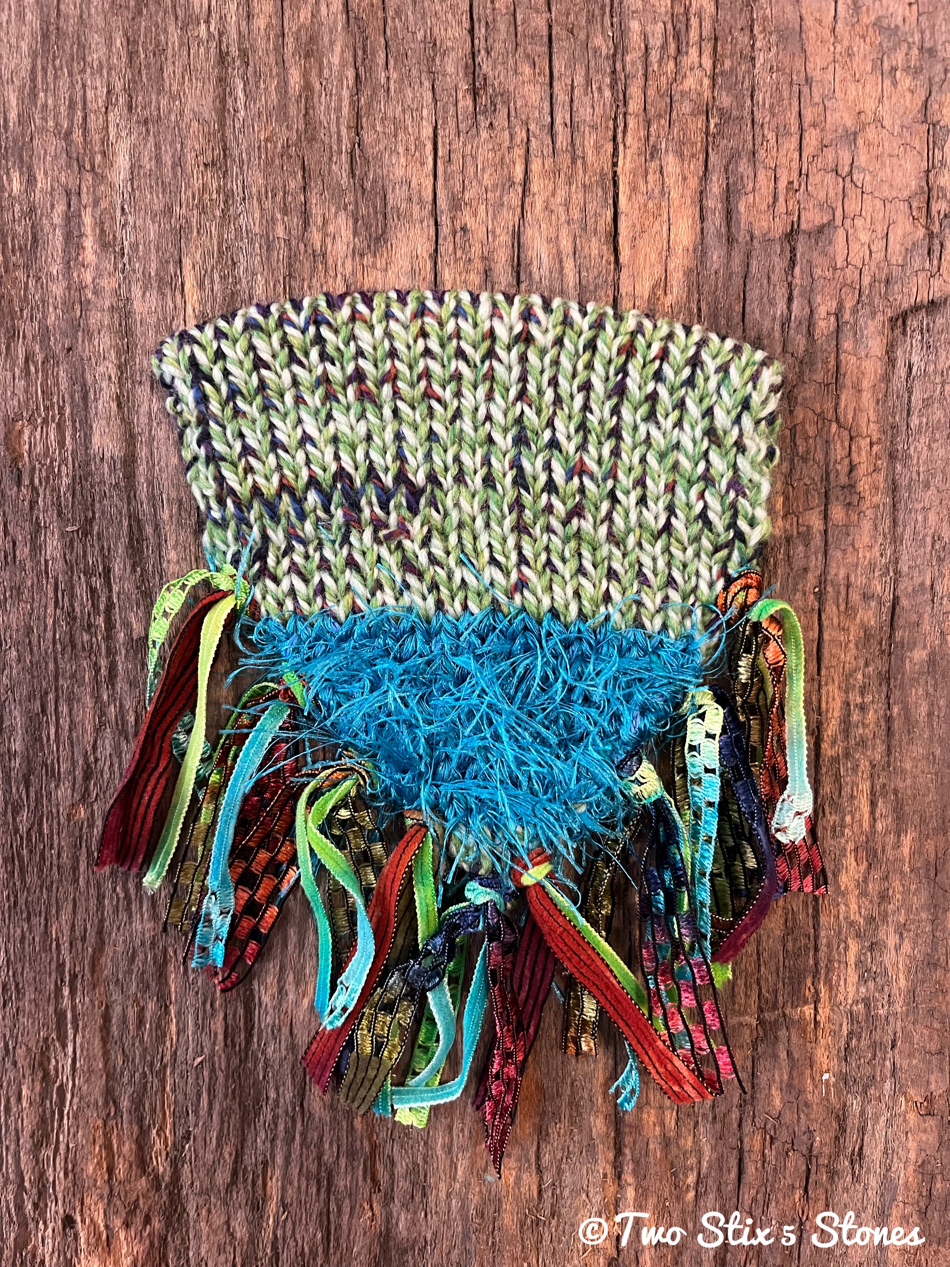 XS - Pet Tweed Knit Bandana