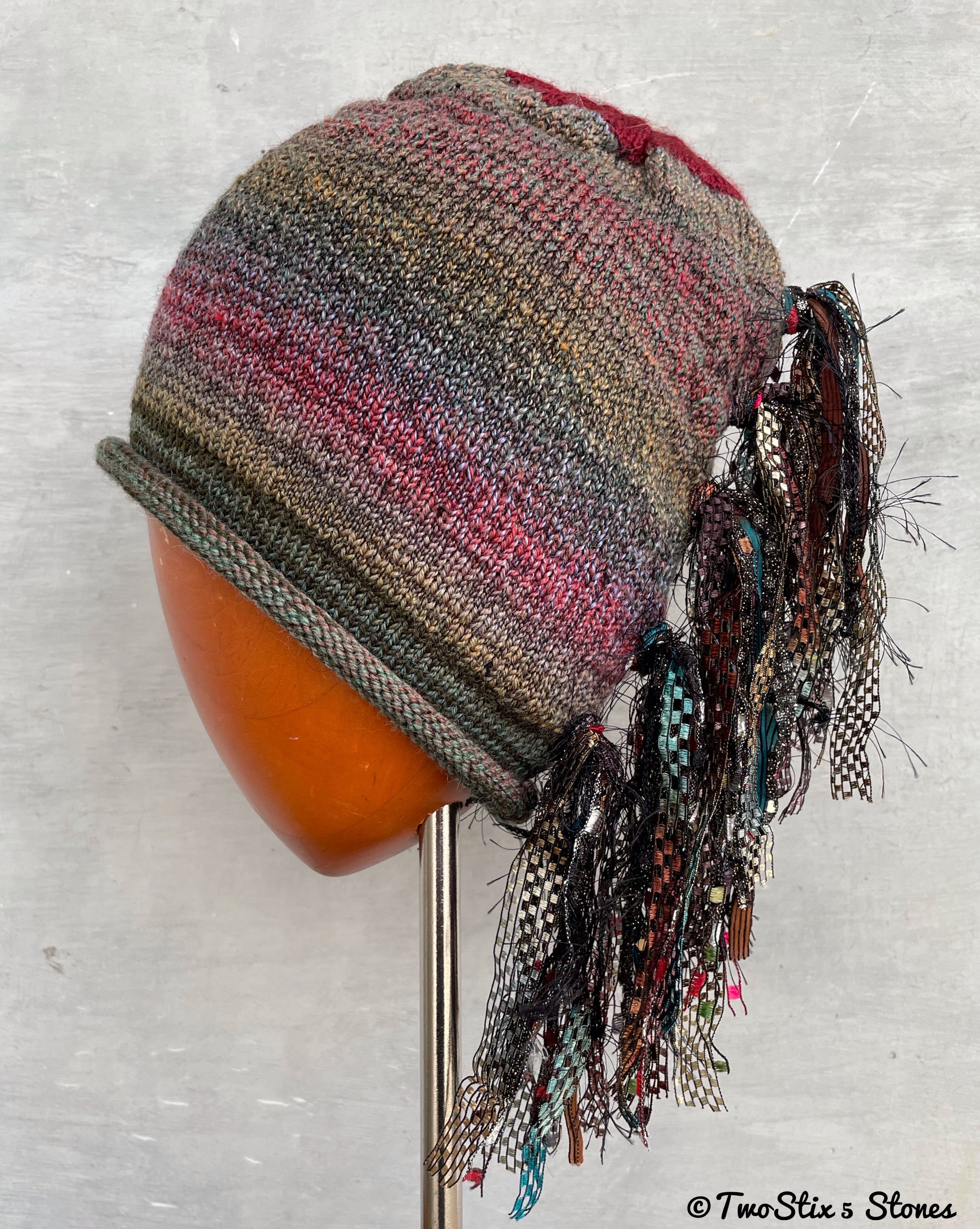 Variegated Tweed Signature *Funky Chic* Hat