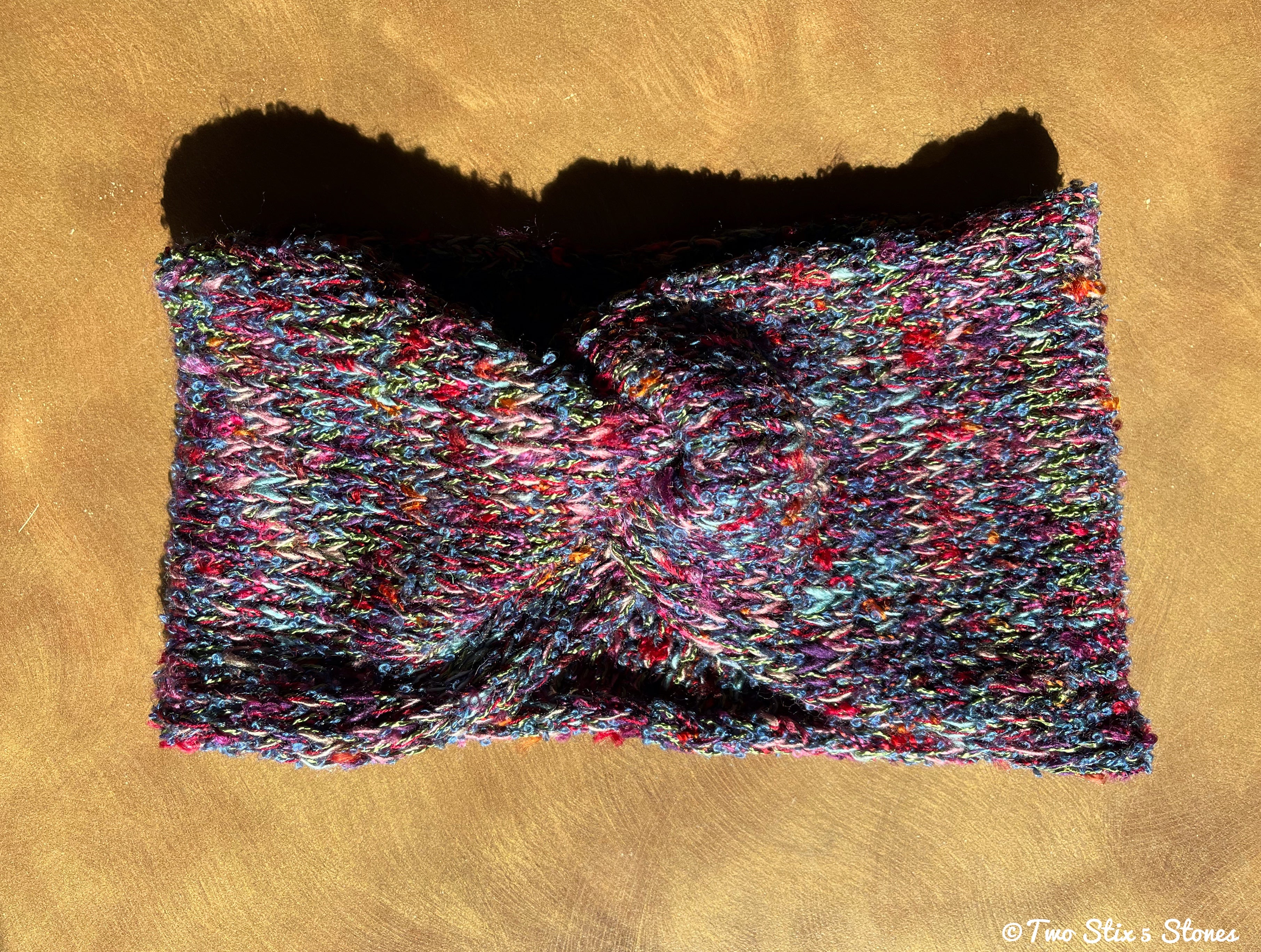 Colorful Tweed Turban Headband