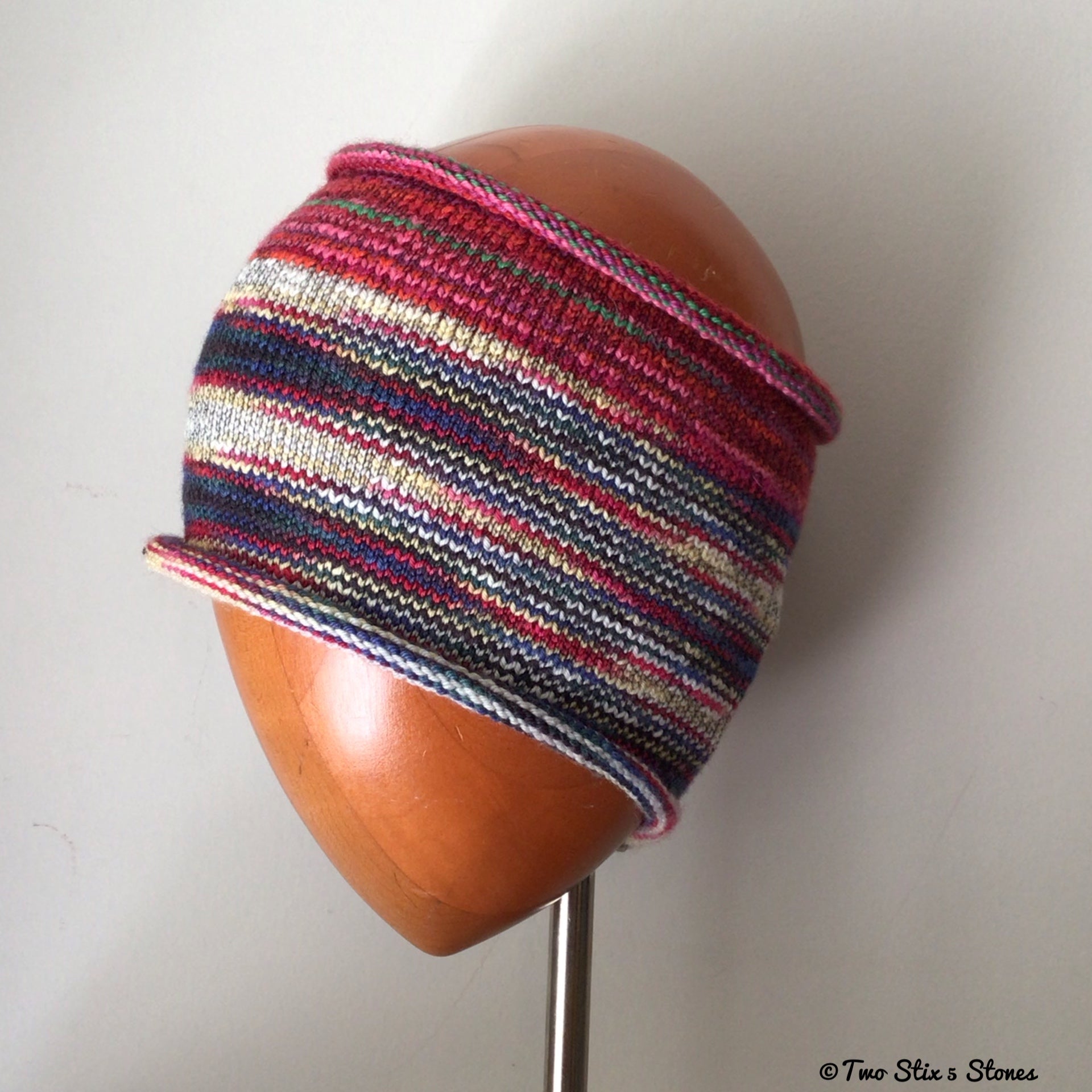 Variegated Knit Headband