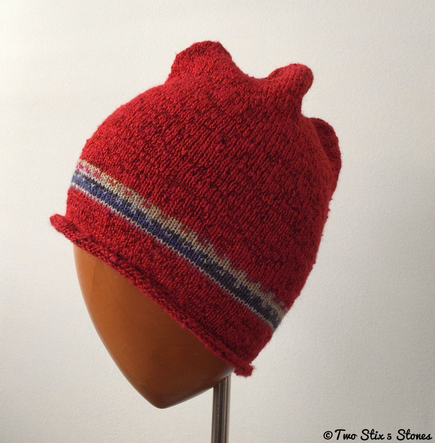 Red Knit Beanie