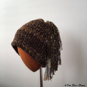 Brown Tweed Signature *Funky Chic* Hat