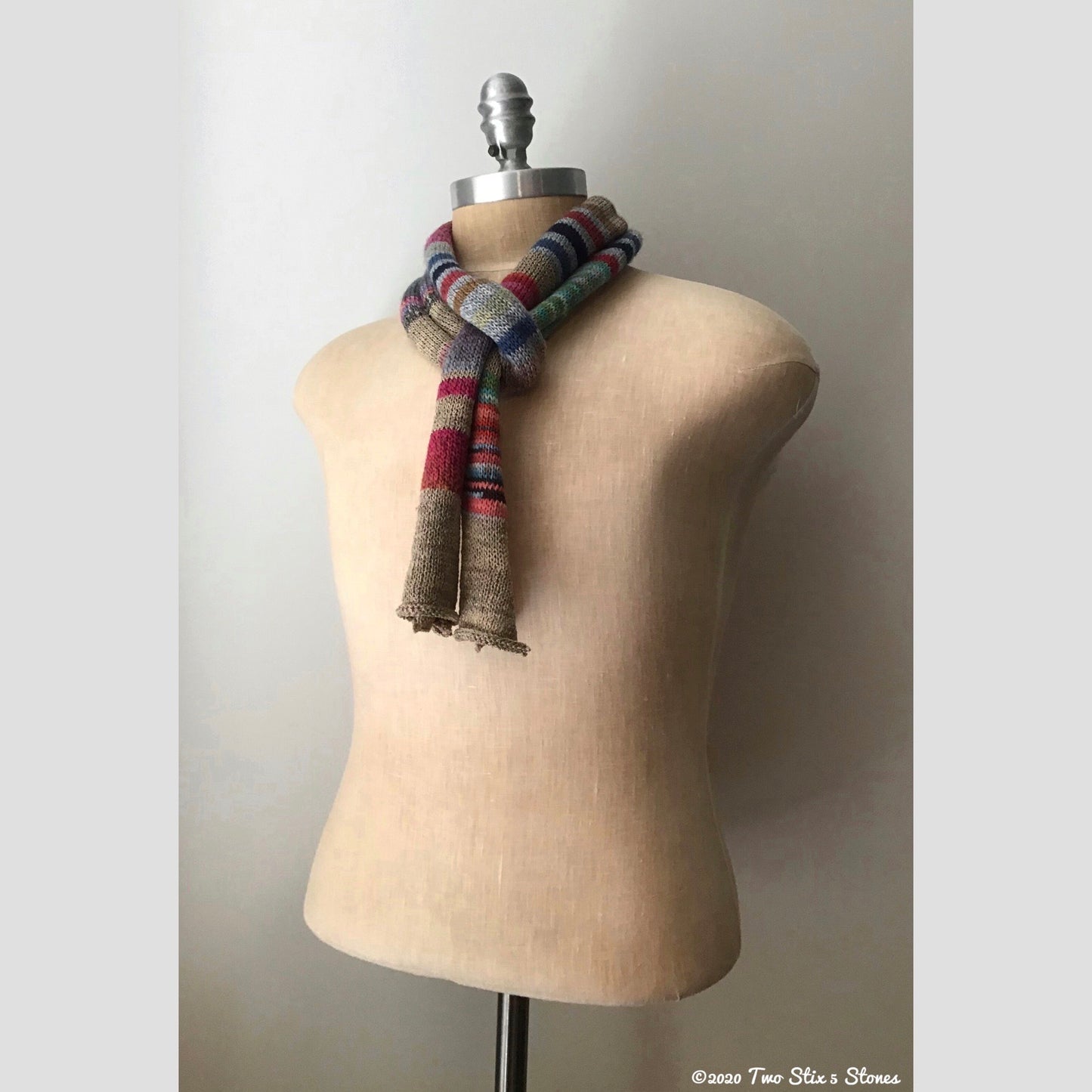 Luxe Multi-Colored Unisex Scarf