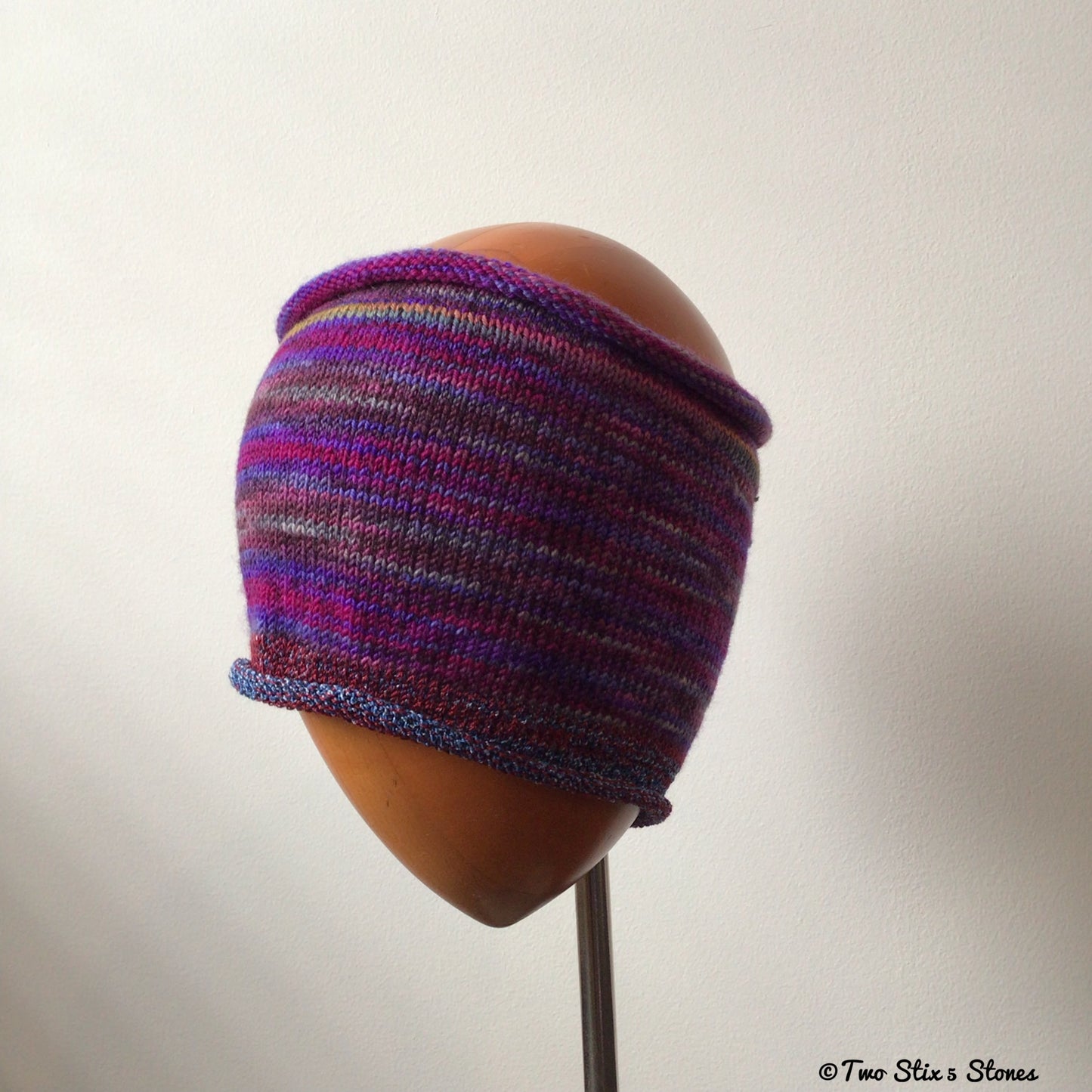 Purple Knit Headband