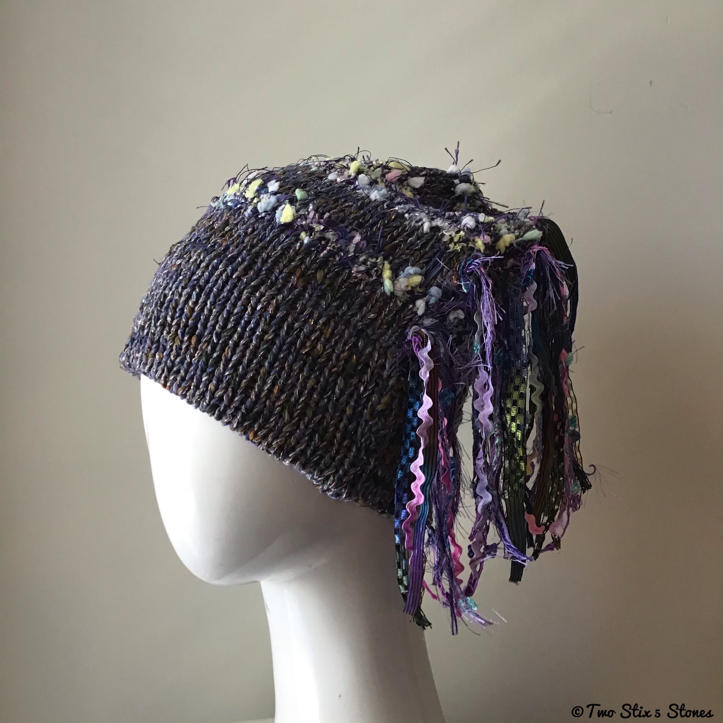 Luxe Lavender Signature *Funky Chic* Slouchy Hat