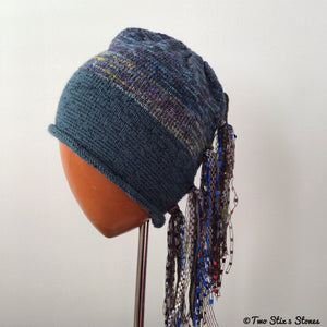 Blue Toned Signature *Funky Chic* Hat