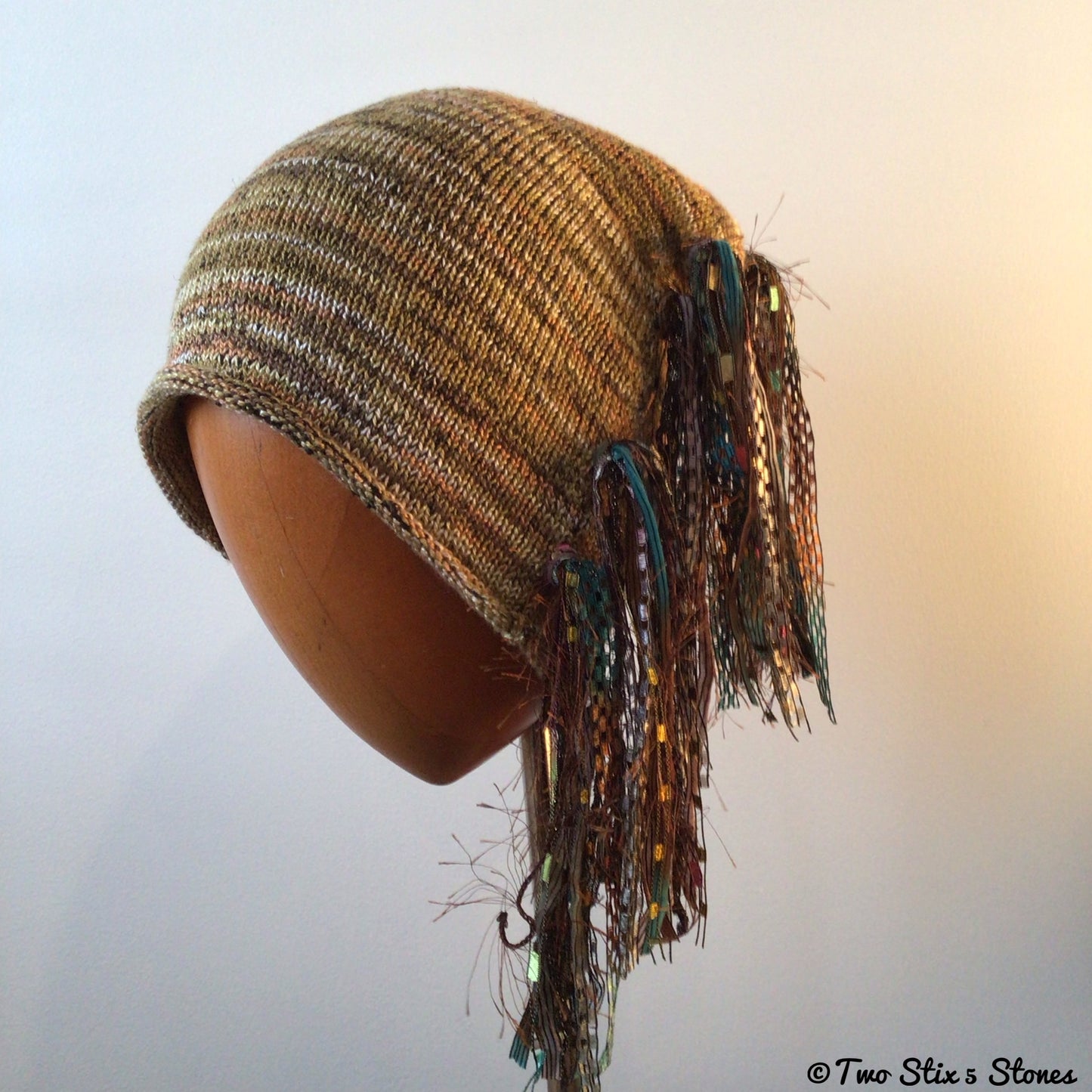 Neutral Tweed Signature *Funky Chic* Hat