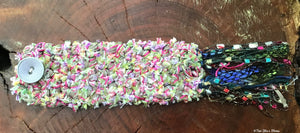 Pastel Tweed Cuff/Bracelet