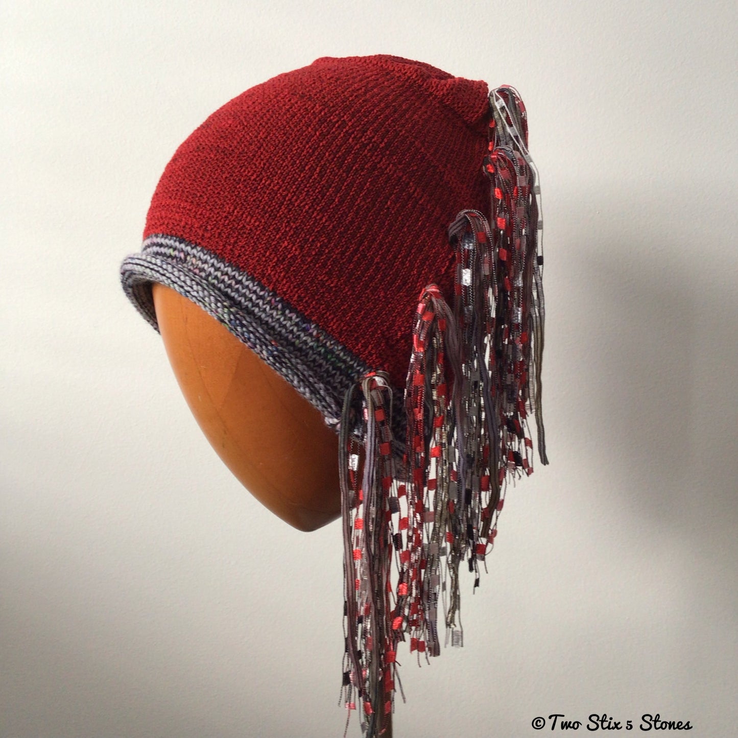 Red Tweed Signature *Funky Chic* Hat