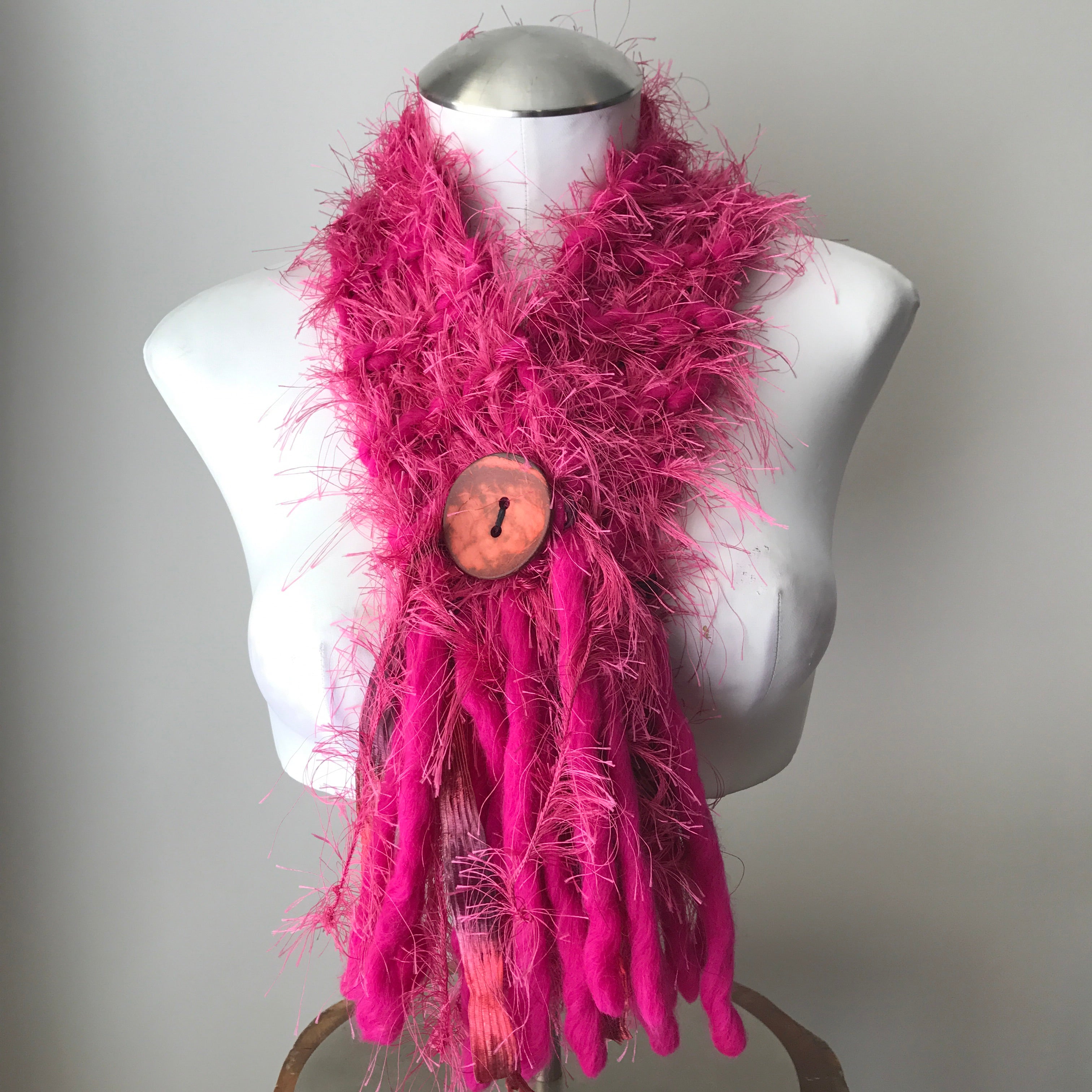 Electric Pink *Diva Chic Scarf*, (DS03)